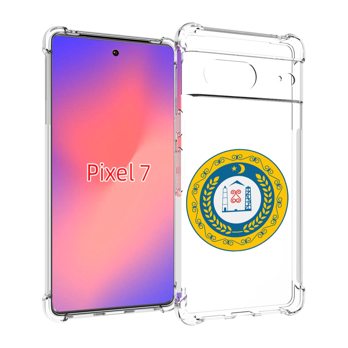 

Чехол Mypads Герб-Чечня Для Google Pixel 7, Прозрачный, Tocco