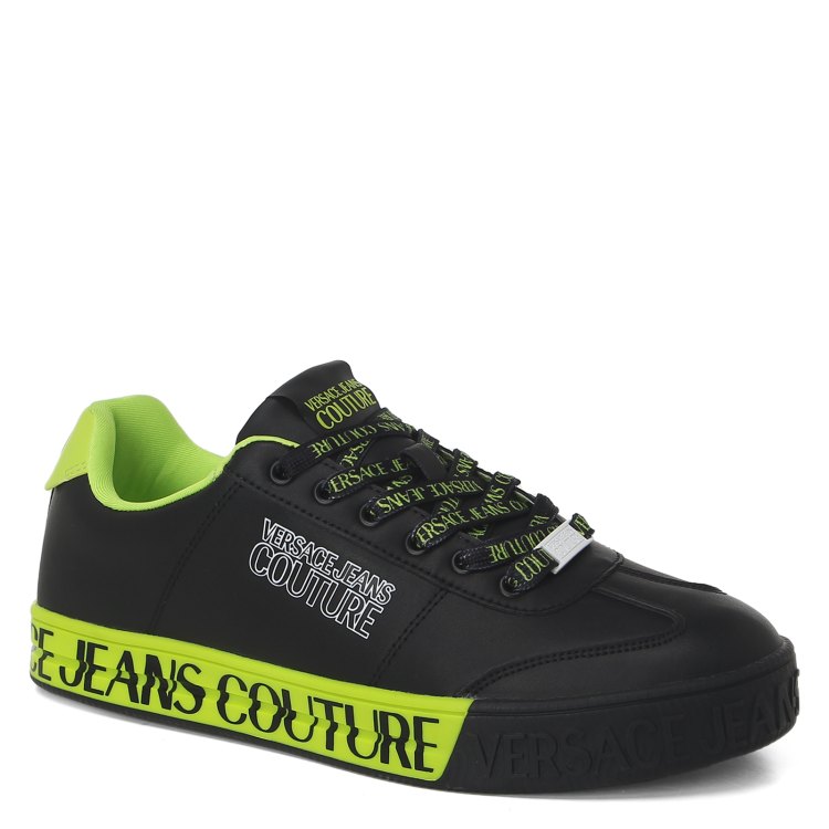 

Кеды мужские Versace Jeans Couture 74YA3SK6 черные 39 EU, Черный, 74YA3SK6