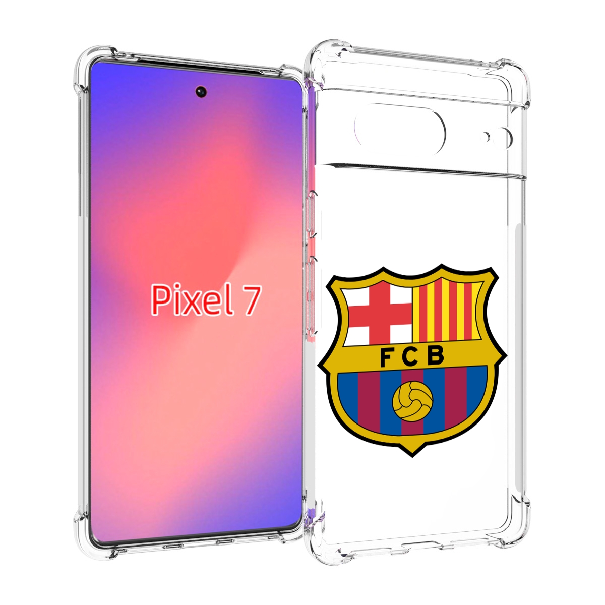 

Чехол Mypads Фк Fcb Барселона Для Google Pixel 7, Прозрачный, Tocco