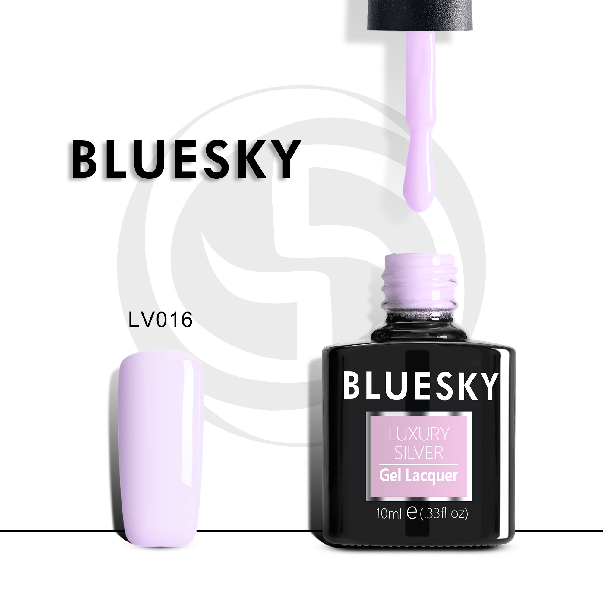 

Гель-лак №016 Luxury Silver 10 мл, BLUESKY