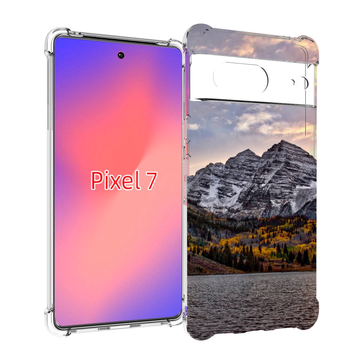 

Чехол Mypads Горы-Колорадо Для Google Pixel 7, Прозрачный, Tocco