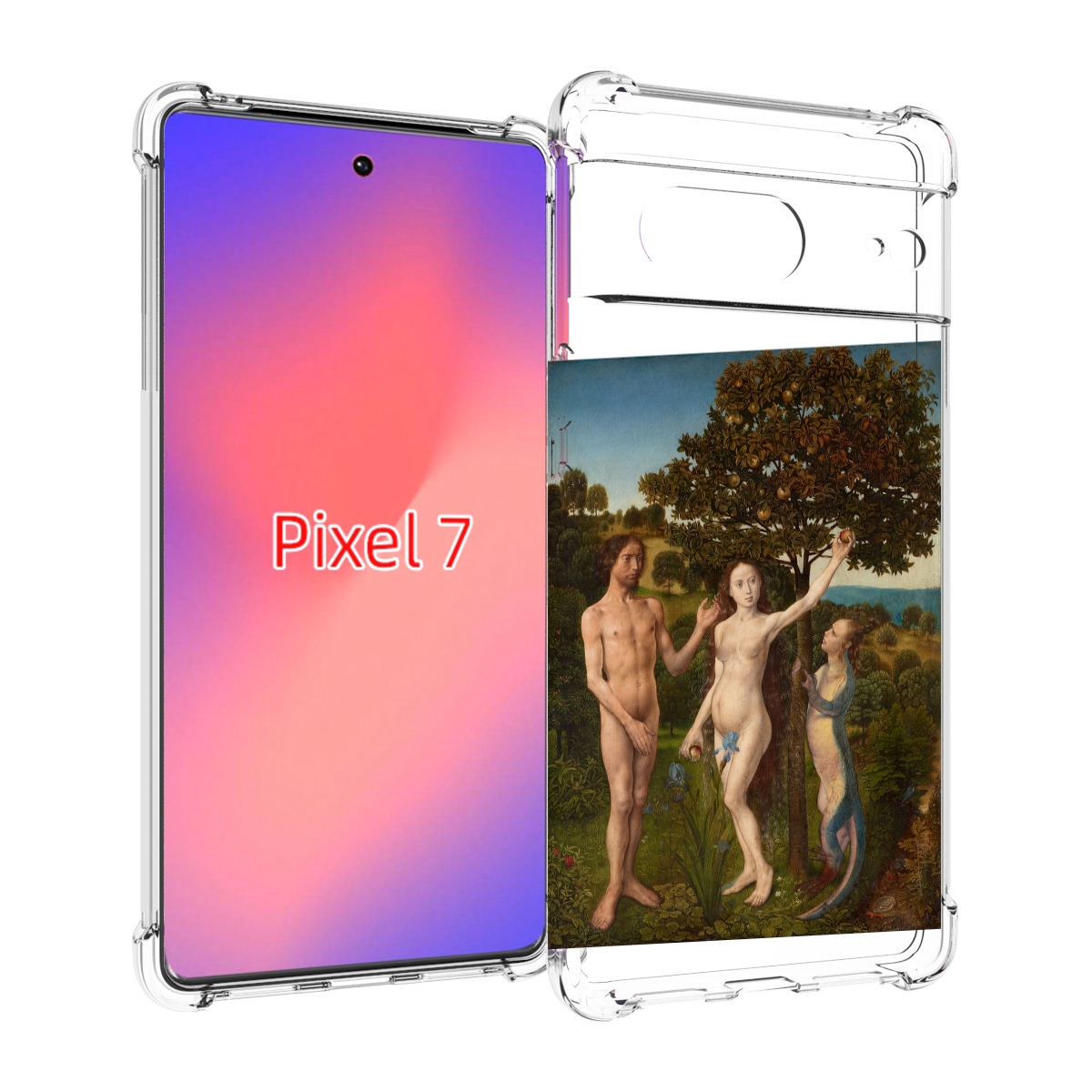 

Чехол Mypads Грехопадение Для Google Pixel 7, Прозрачный, Tocco