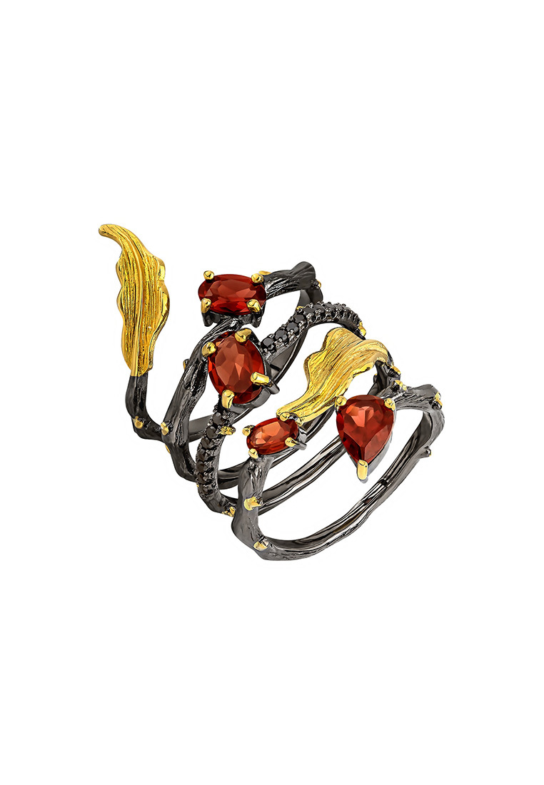 

Кольцо из серебра с гранатом р. , Kari Jewelry КЛ-4524-ГР, КЛ-4524-ГР