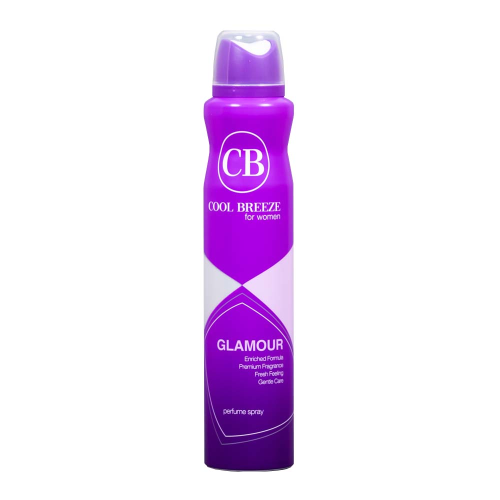 Дезодорант спрей женский Cool Breeze CB Glamour, 200 мл