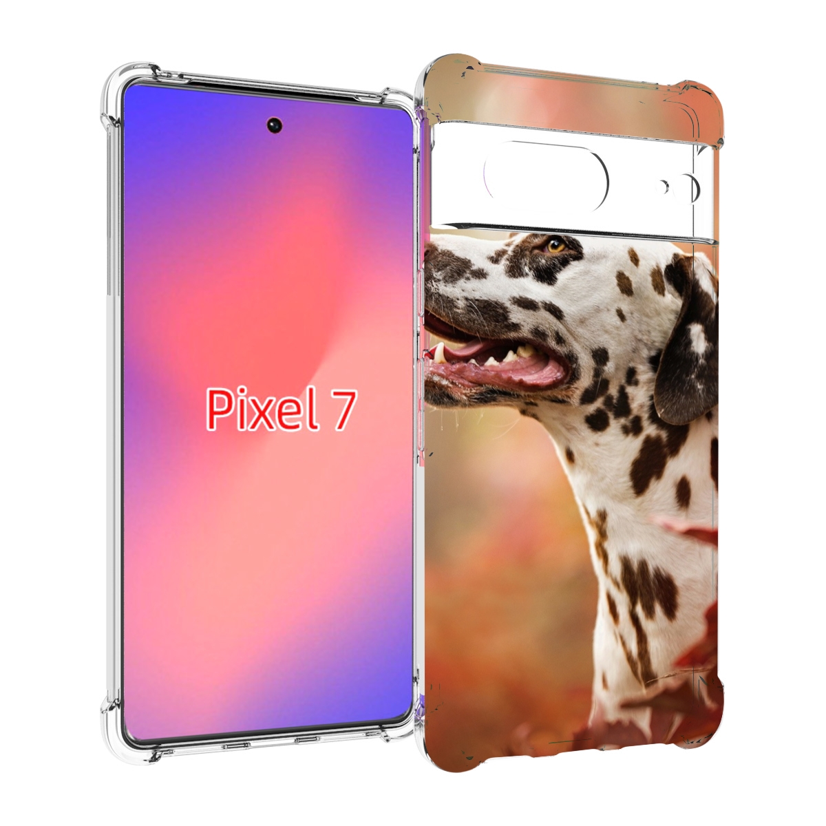

Чехол Mypads Далматин Для Google Pixel 7, Прозрачный, Tocco