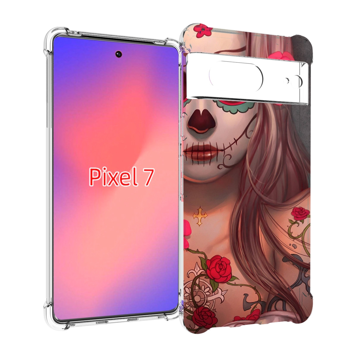 

Чехол Mypads Девочка В Рисунках Для Google Pixel 7, Прозрачный, Tocco