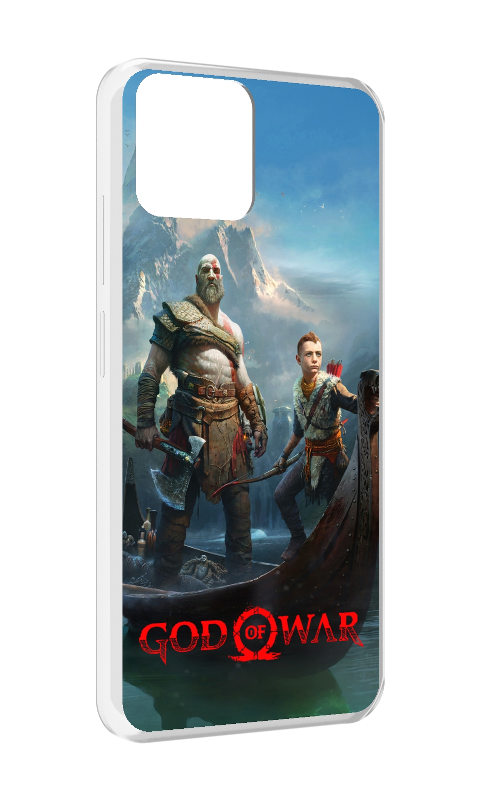 

Чехол MyPads God Of War Кратос Атрей для Blackview A95, Прозрачный, Tocco