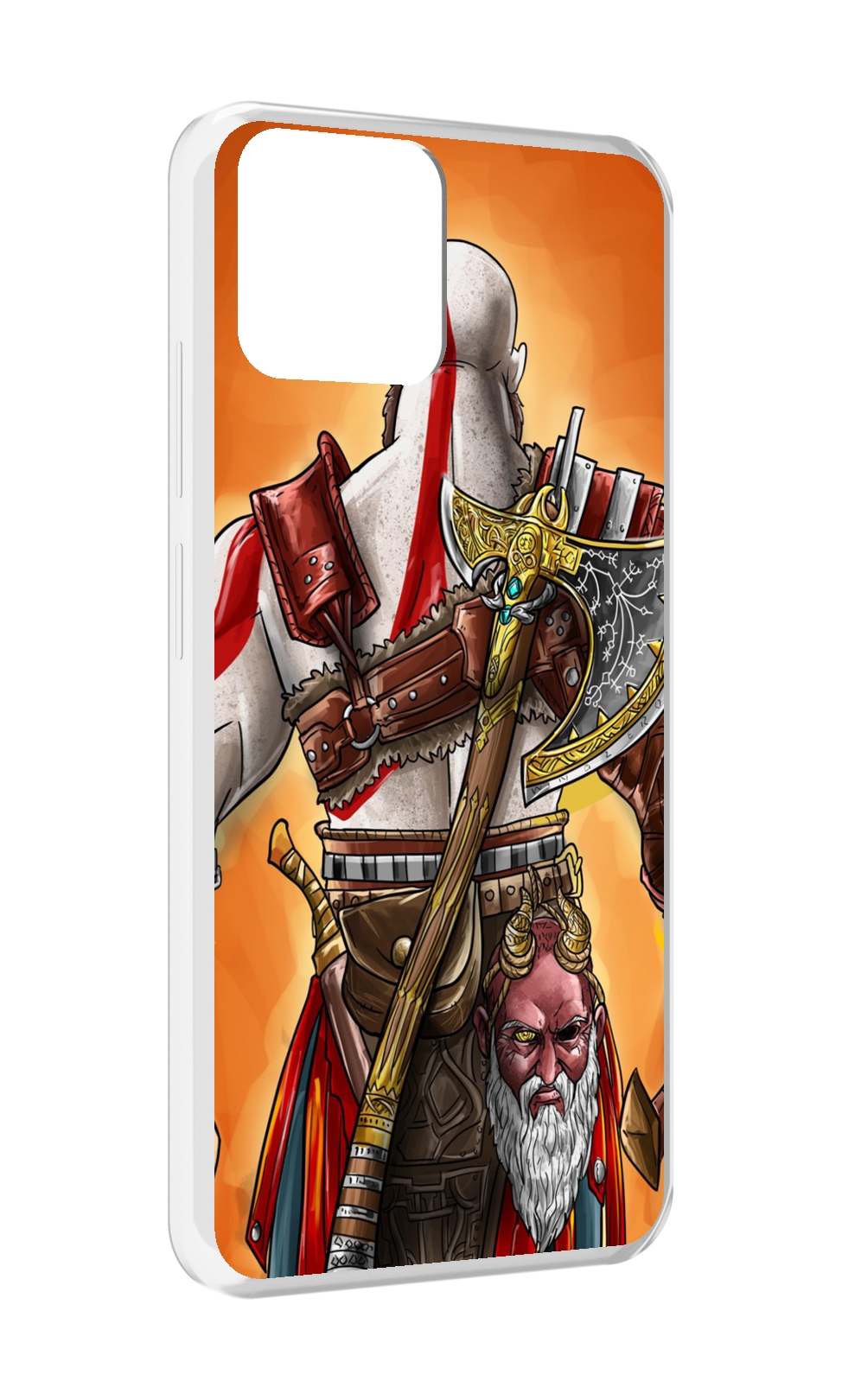 

Чехол MyPads God of War для Blackview A95, Прозрачный, Tocco