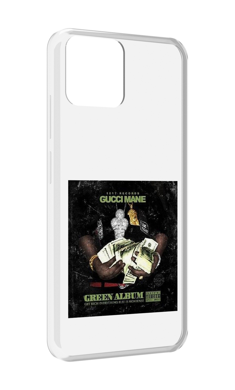 

Чехол MyPads Gucci Mane & Migos - The Green Album для Blackview A95, Прозрачный, Tocco