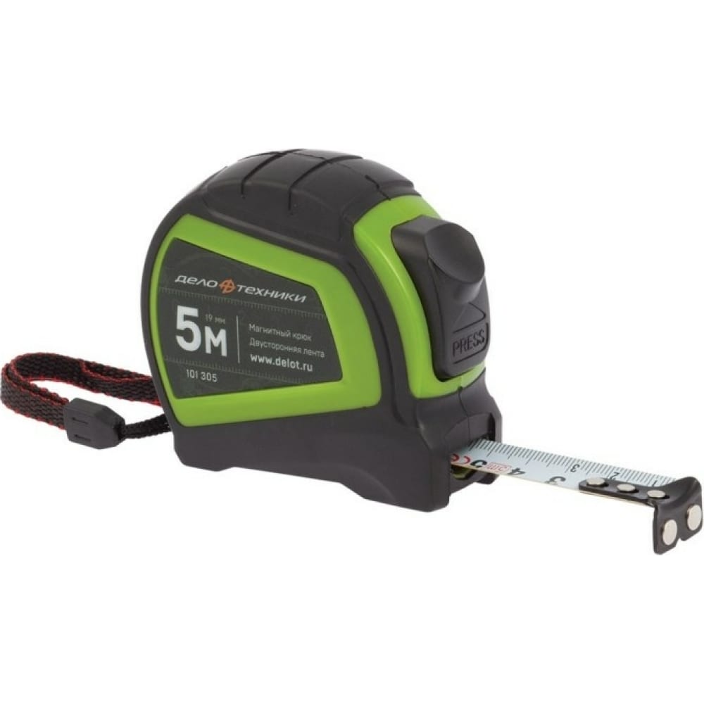 

Дело техники Рулетка в обрезиненном корпусе 5М 101305