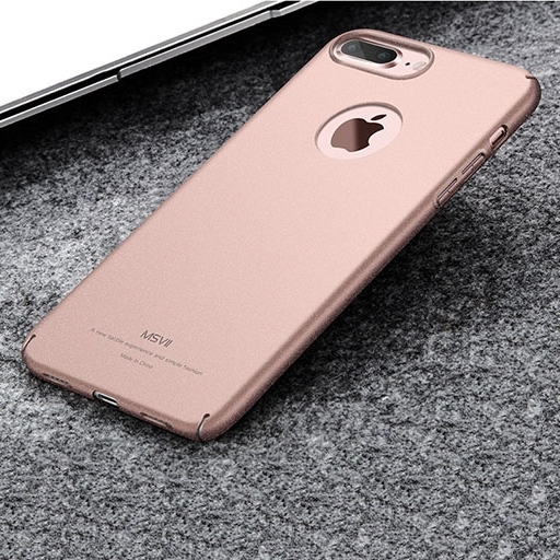 

Тонкий чехол Msvii Quicksand для iPhone 7 Plus / 8 Plus с матовым покрытием, Золотистый