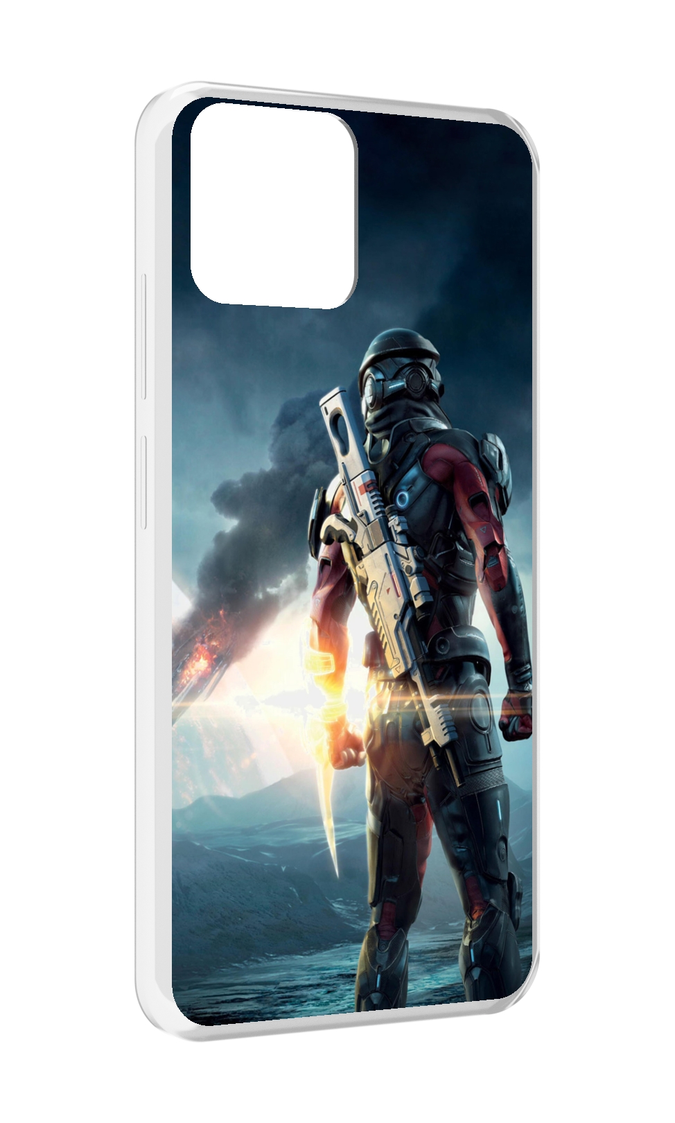 

Чехол MyPads Mass Effect Andromeda Ryder для Blackview A95, Прозрачный, Tocco