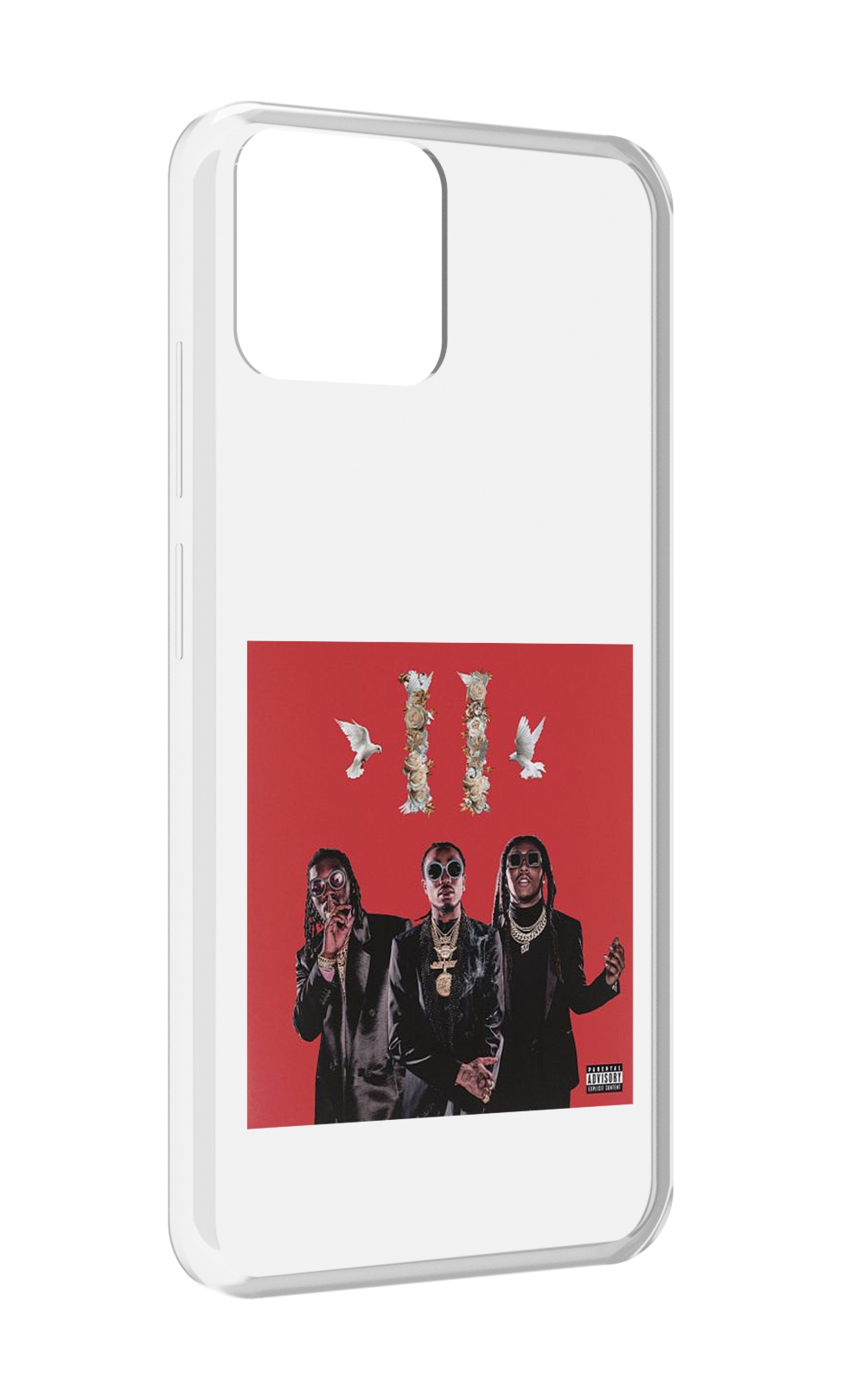 

Чехол MyPads Migos - Culture II для Blackview A95, Прозрачный, Tocco
