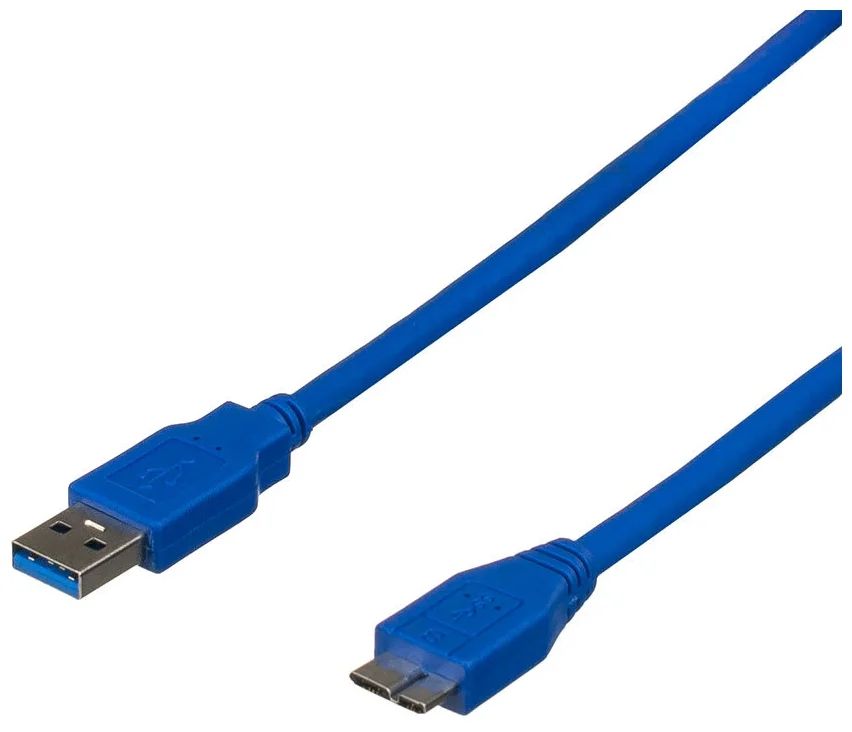 

Кабель USB 3.0 A(m)-microUSB ATcom AT2826, 1.8 м, синий