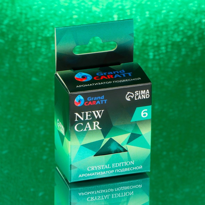 

Ароматизатор подвесной Grand Caratt Crystal Edition, New Car, 7 мл