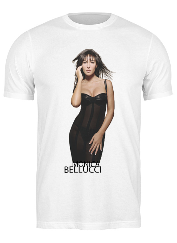 

Футболка мужская Printio Monica bellucci белая XL, Белый, Monica bellucci