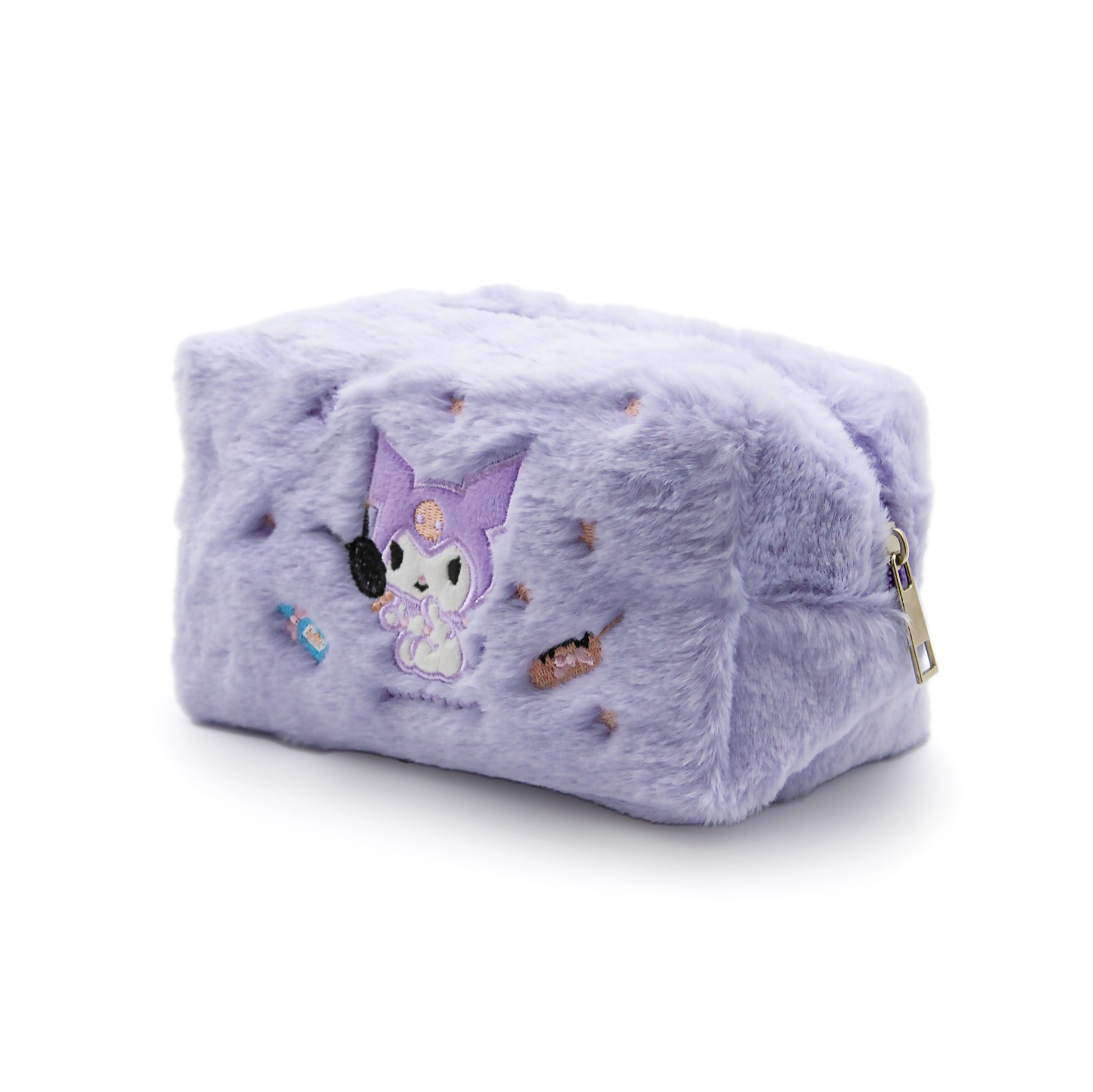 

Косметичка женская Hello Kitty Fur фиолетовая, 3х9х9 см, Фиолетовый, fur