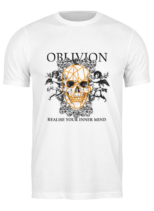 

Футболка мужская Printio Oblivion белая XL, Белый, Oblivion