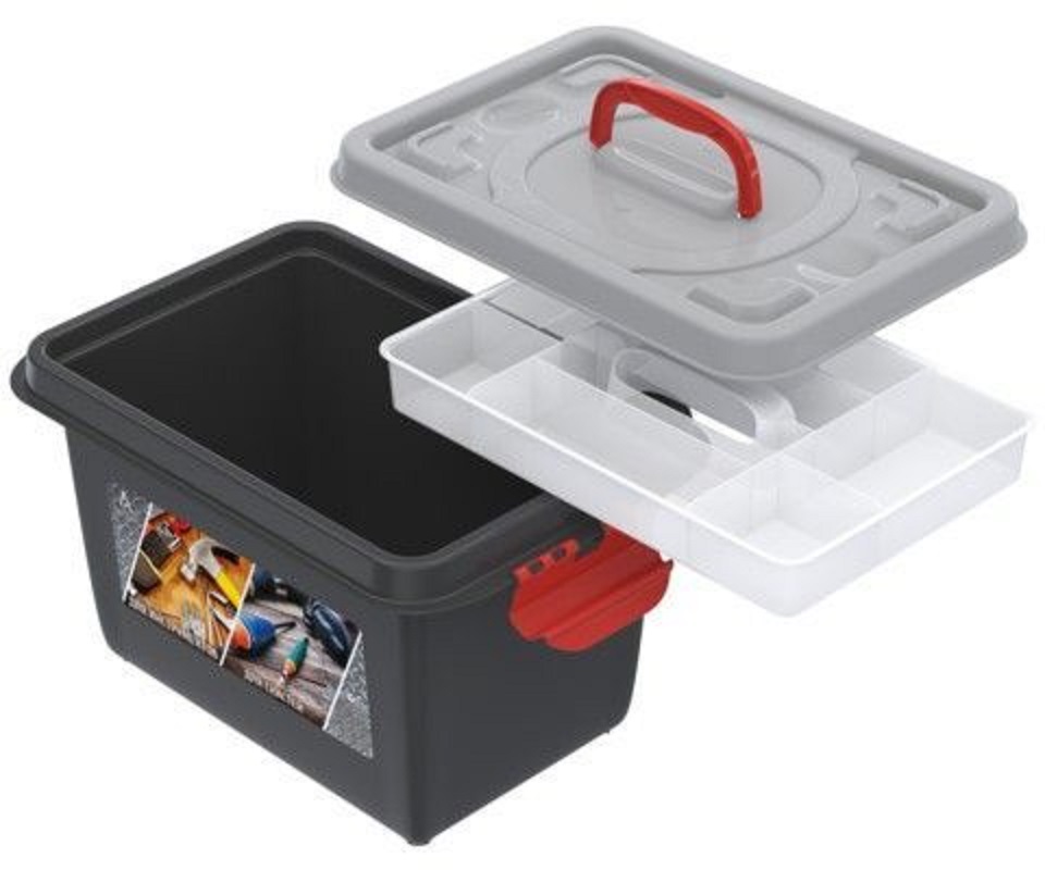 

Ящик рыболовный Три кита 000081578 24 литра с вкладышем