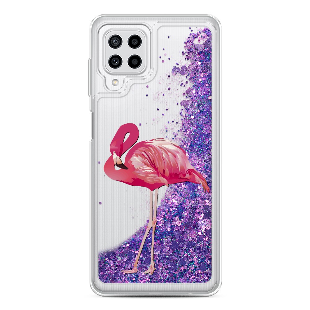 

Чехол Awog на Samsung Galaxy A22/M32/M22 / Самсунг A22/M32/M22 "Застенчивый фламинго", Разноцветный, 2103492-1