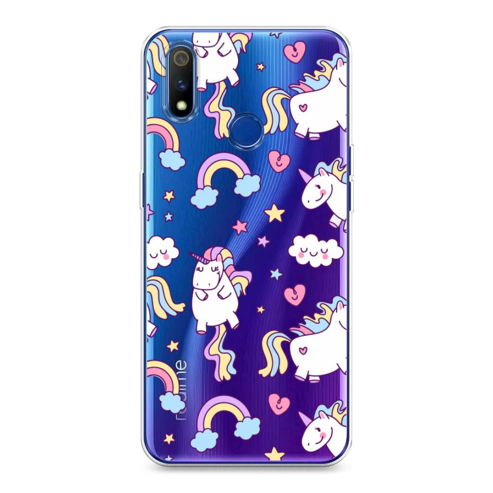 

Чехол Awog "Sweet unicorns dreams" для Realme 3 Pro