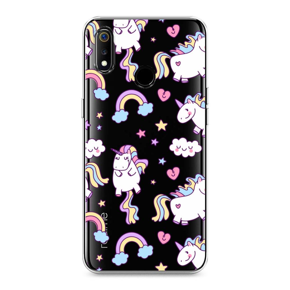 

Чехол Awog "Sweet unicorns dreams" для Realme 3