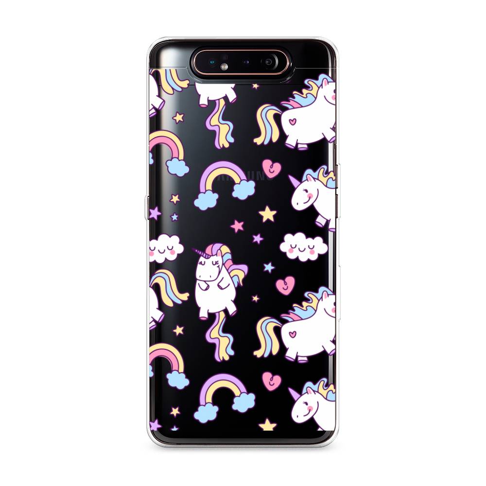 

Чехол Awog "Sweet unicorns dreams" для Samsung Galaxy A80