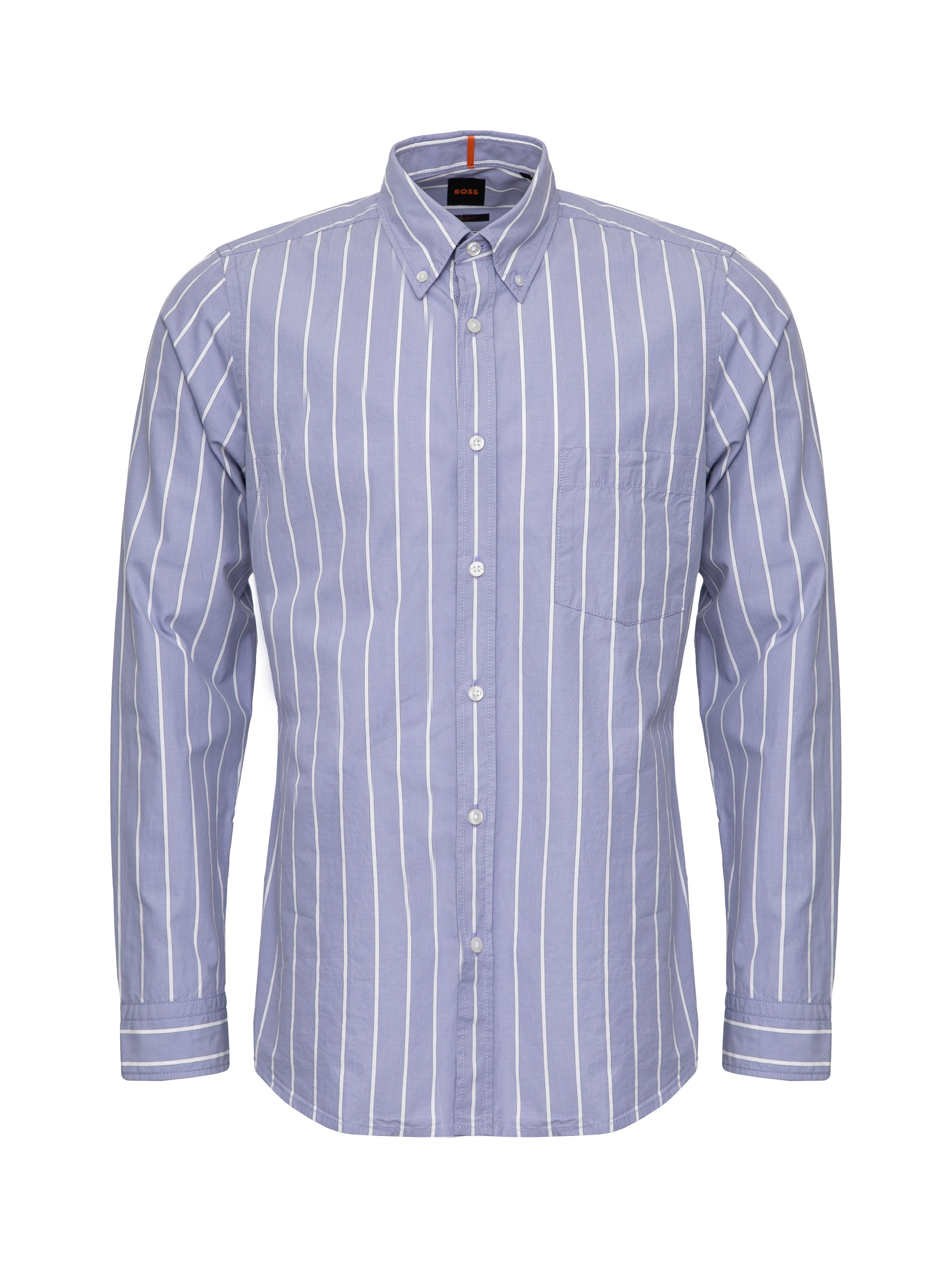 

Рубашка мужская BOSS 50488030 фиолетовая XXL, Фиолетовый, 50488030