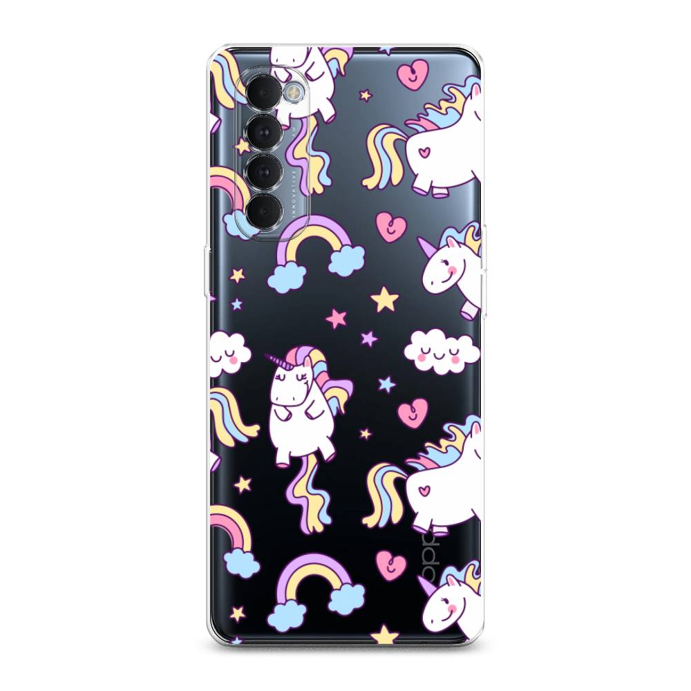 

Чехол Awog "Sweet unicorns dreams" для Oppo Reno 4 Pro