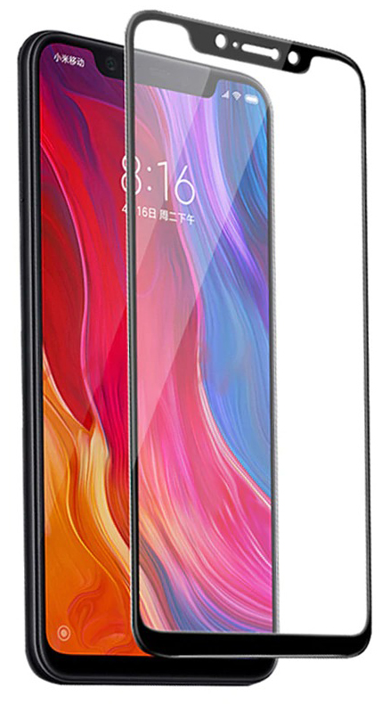 

Защитное стекло для Xiaomi Mi 8 SE GSMIN 20D Full Glue 0.3mm с рамкой (Черный)