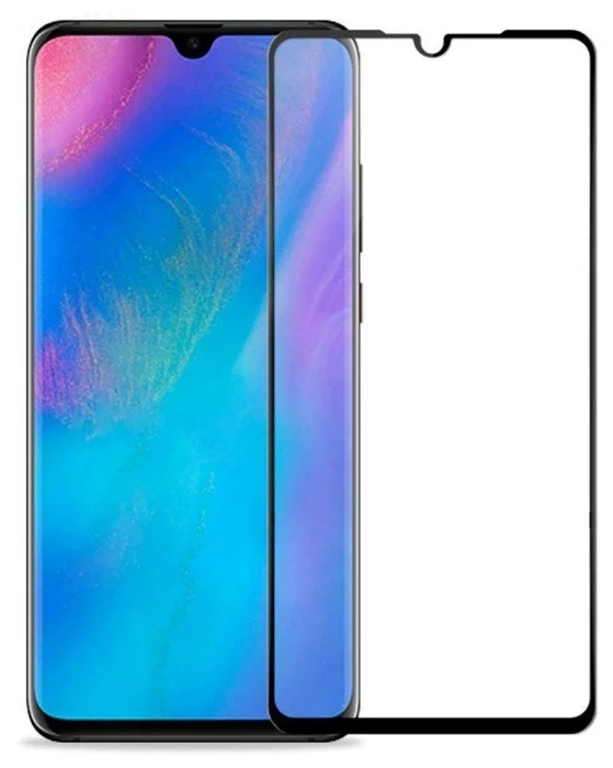 

Противоударное защитное стекло для Huawei P30 GSMIN 20D Full Glue 0.3mm с рамкой (Черный)