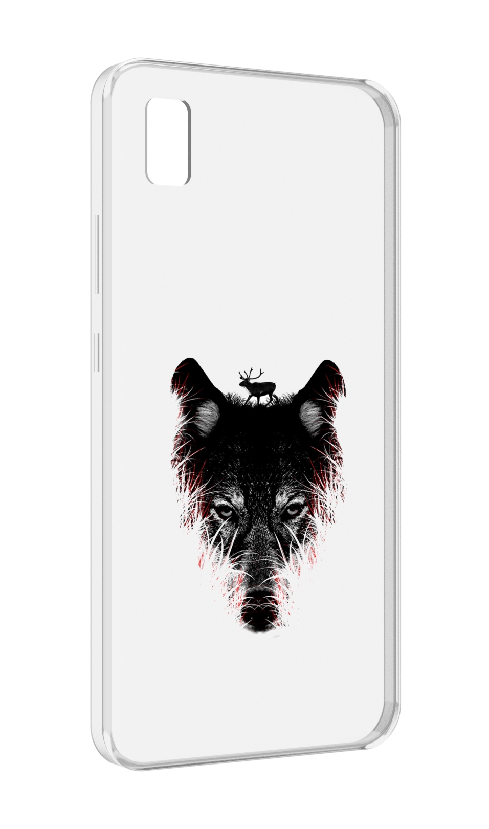 

Чехол MyPads волк в траве для ZTE BLADE L210, Прозрачный, Tocco