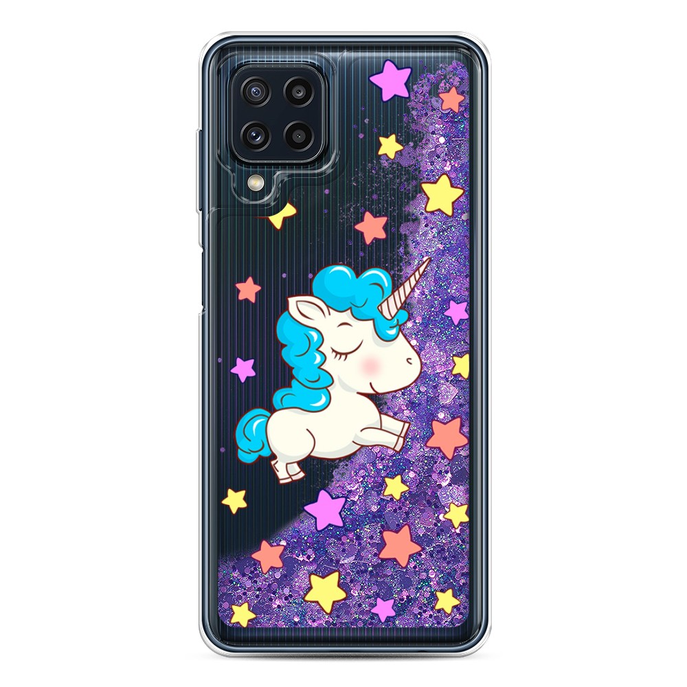 

Чехол Awog на Samsung Galaxy M32 / Самсунг M32 "Звездный единорог", Разноцветный, 2103592-1
