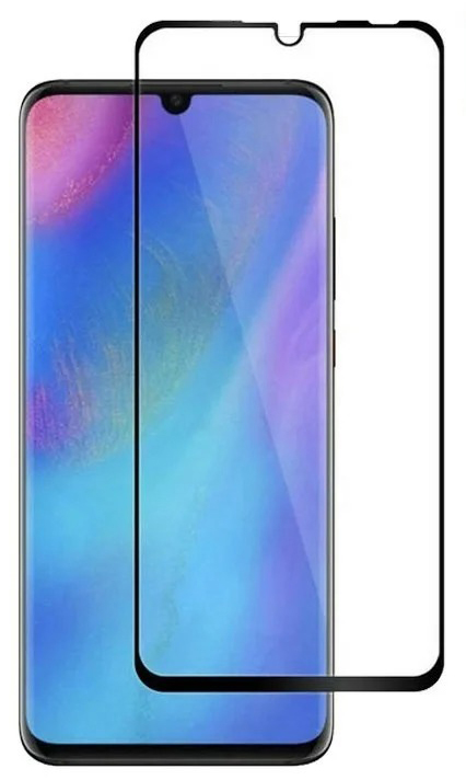 

Защитное стекло для Huawei P30 Lite GSMIN 20D Full Glue 0.3mm с рамкой (Черный)