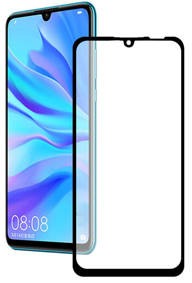 

Защитное стекло для Huawei Mate 30 Lite GSMIN 20D Full Glue 0.3mm с рамкой (Черный)