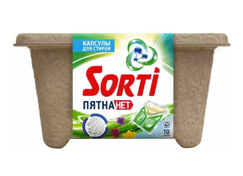 

Капсулы Sorti Пятна Нет 10 шт.