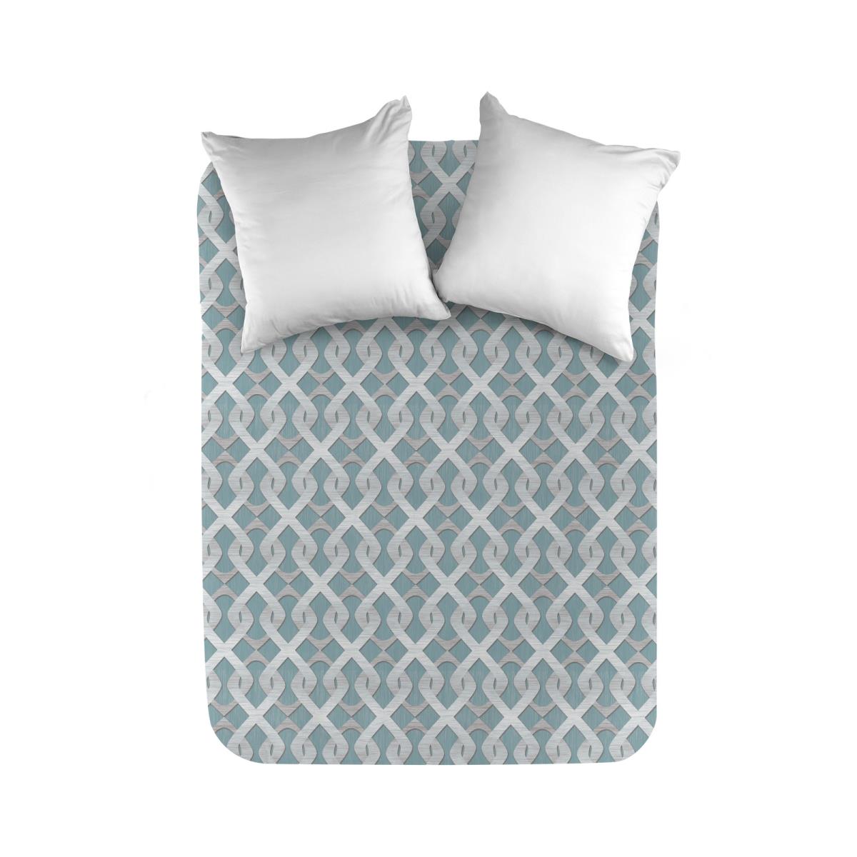 

Простыня перкаль 220х240 "WENGE" рис. 31115-2 Decor