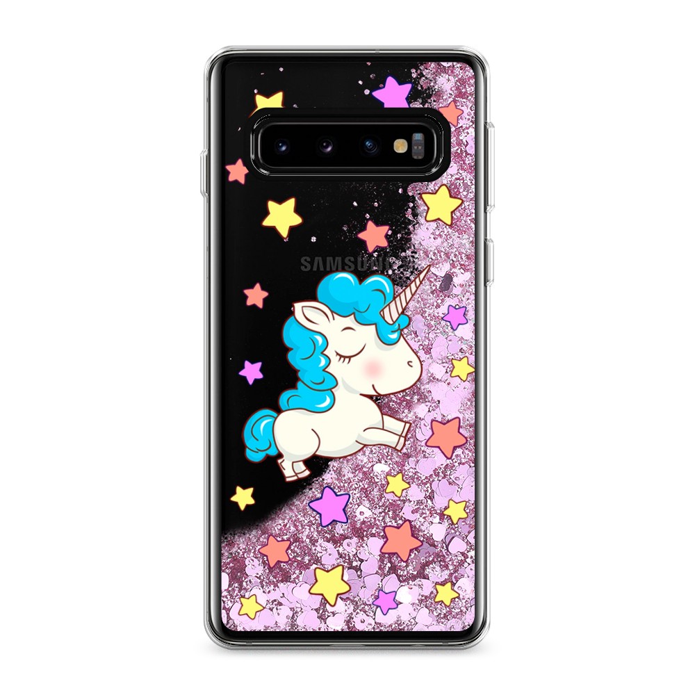 

Чехол Awog на Samsung Galaxy S10 "Звездный единорог", Разноцветный, 27094-1