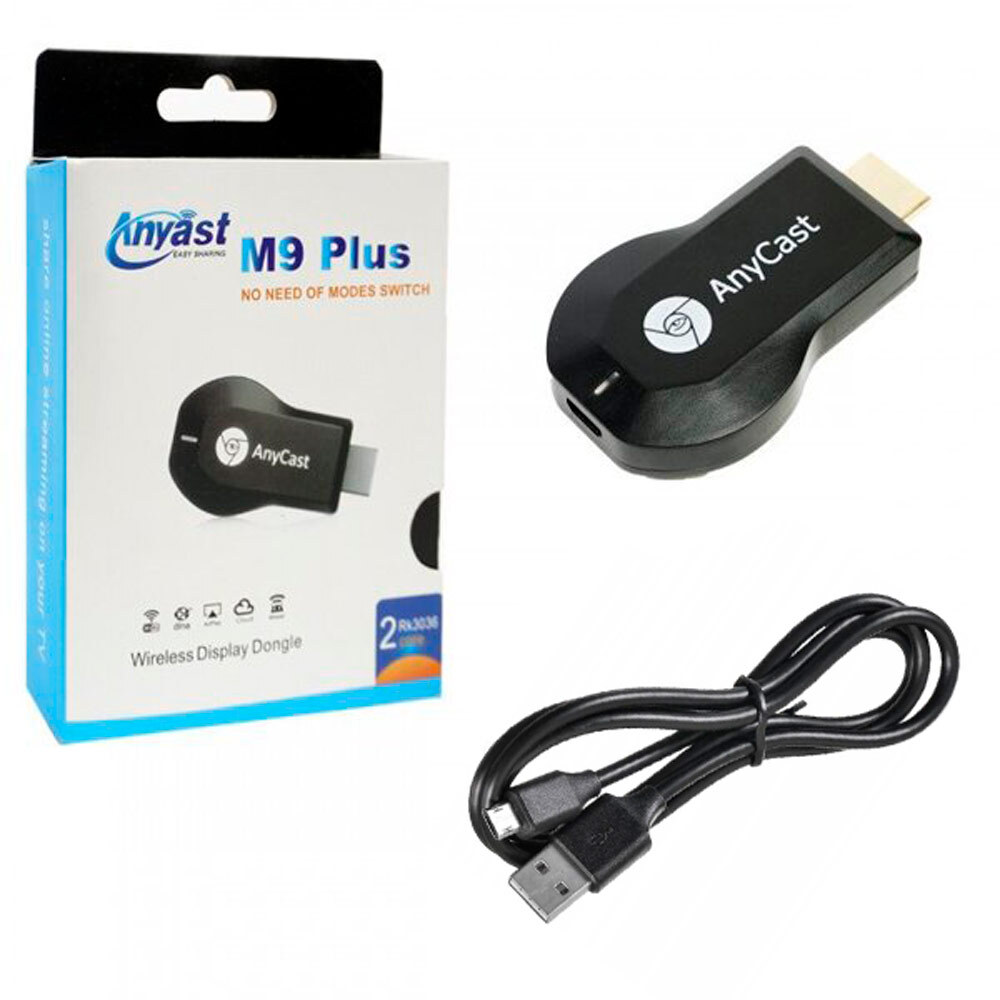 

Медиаплеер AnyCast TV M9 Plus Black, Черный, TV M9 Plus