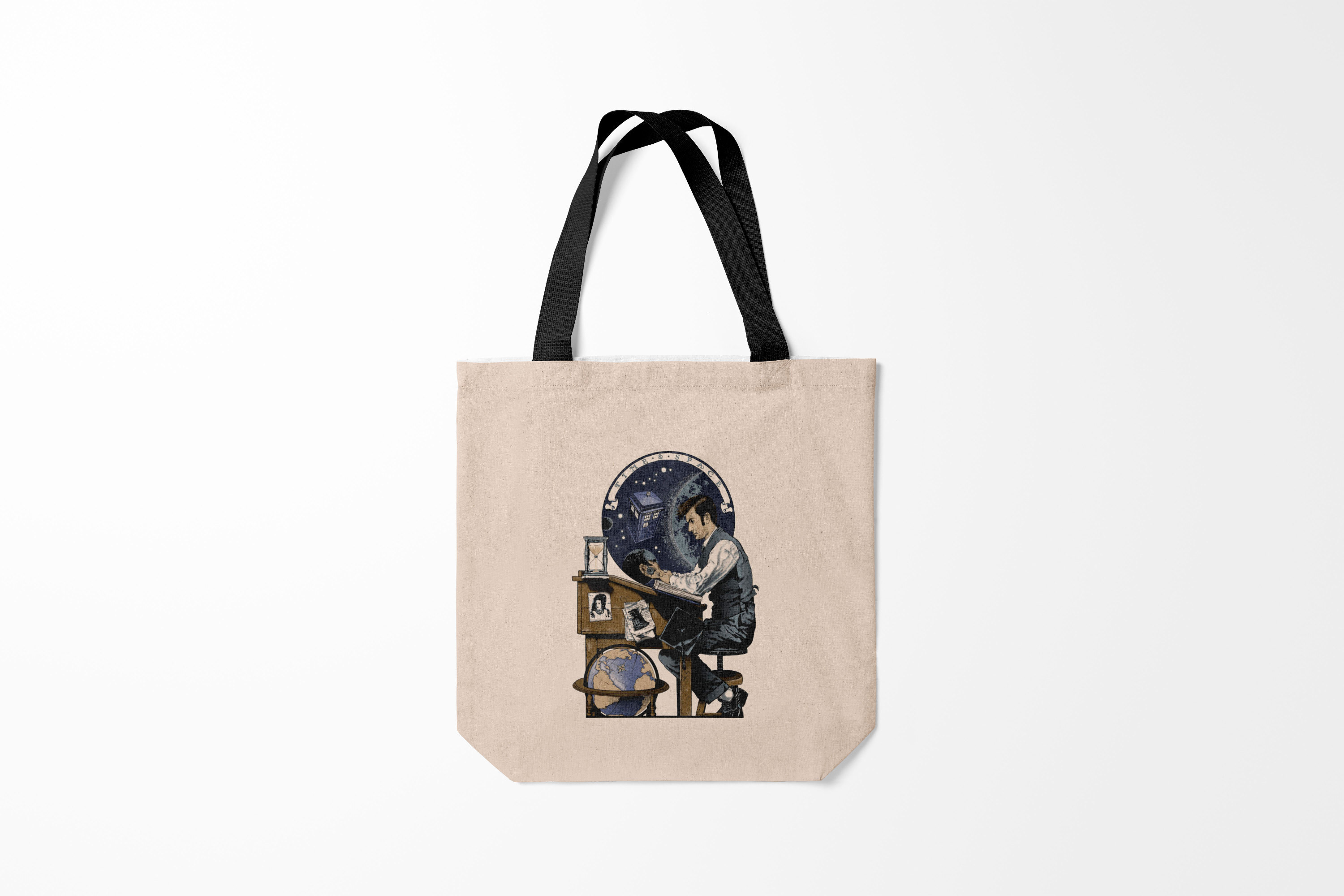 

Сумка шoппер унисекс Burnettie Doctor Who Listen, синий, Разноцветный, Doctor Who Listen