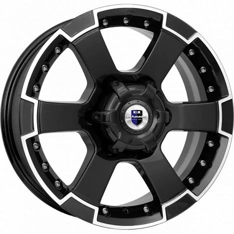 

Колесный диск K&K M56 (КС593) 7x16 ET38 6x139.7 D100.1 алмаз черный, арт. 13539, M56 (КС593)