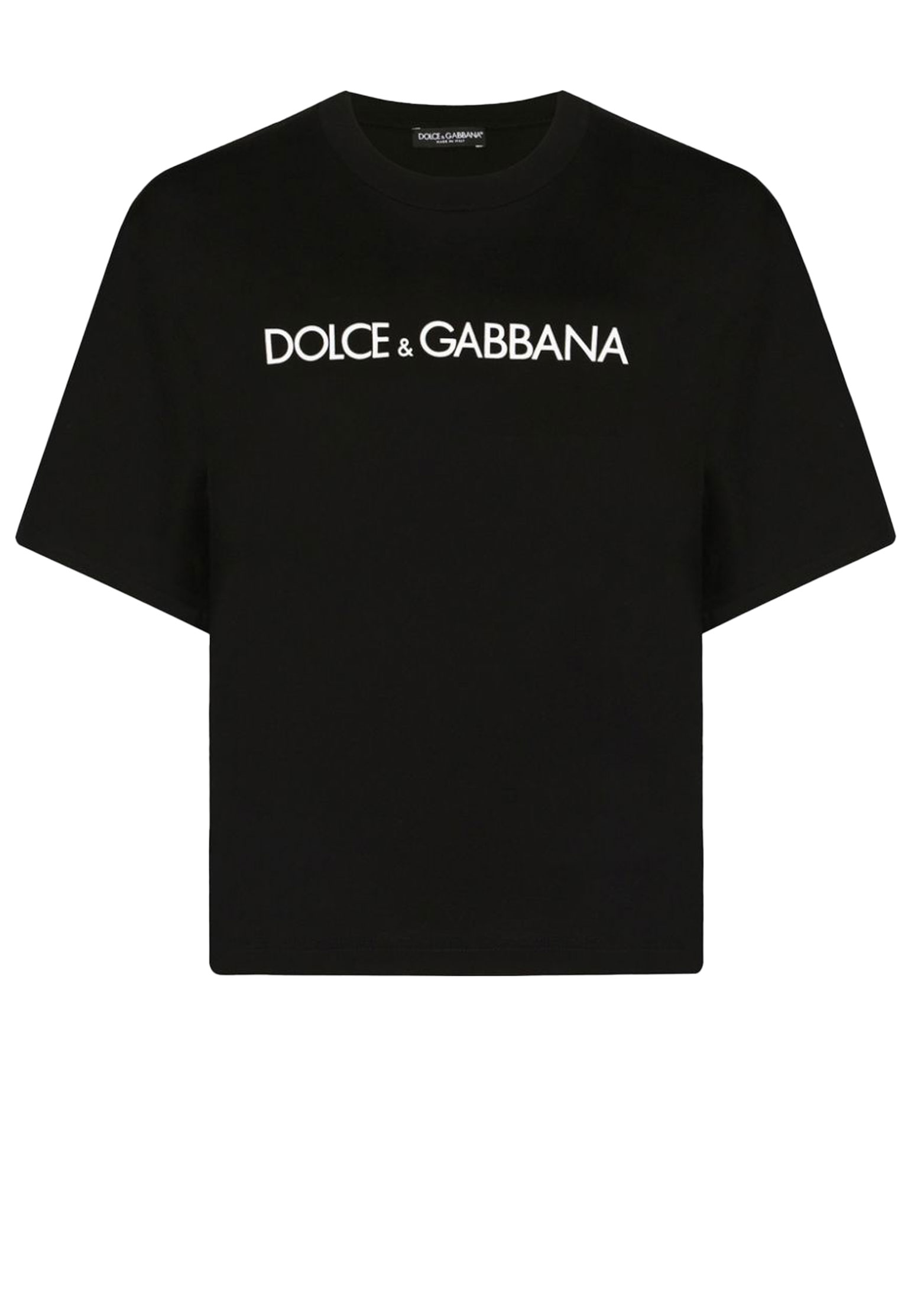 

Футболка женская DOLCE&GABBANA 173143 черная S, Черный, 173143