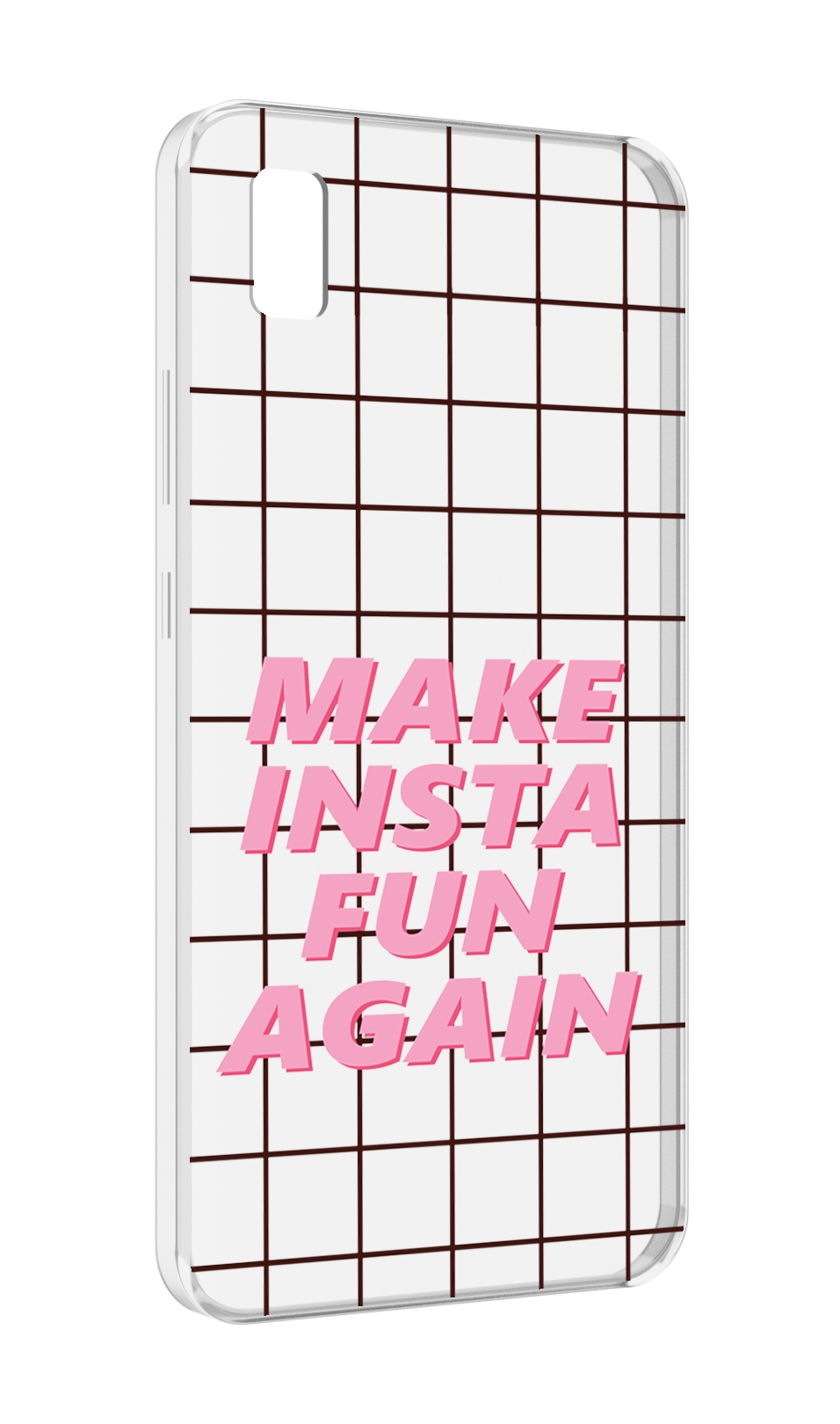 

Чехол MyPads розовая-надпись-про-инст для ZTE BLADE L210, Прозрачный, Tocco