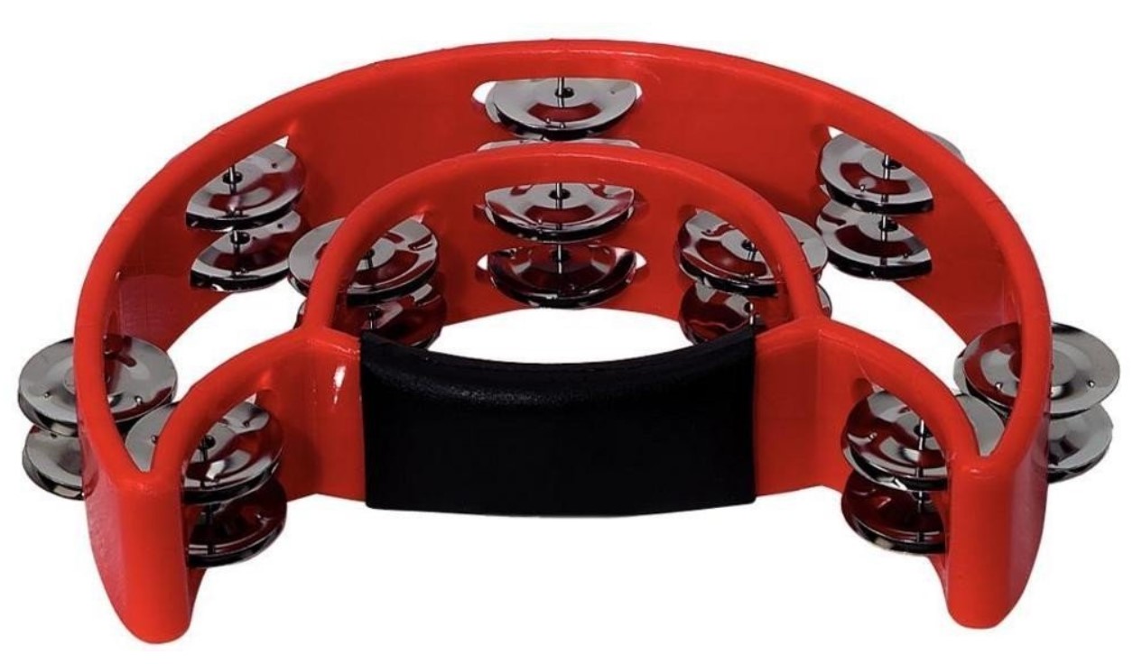 

Тамбурин Gewa Jingle wreath Half moon red, Jingle wreath Half moon red