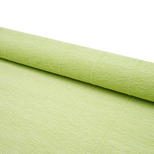 Упаковочная бумага Айрис 508433 креповая гофрированная зеленая 2,5м