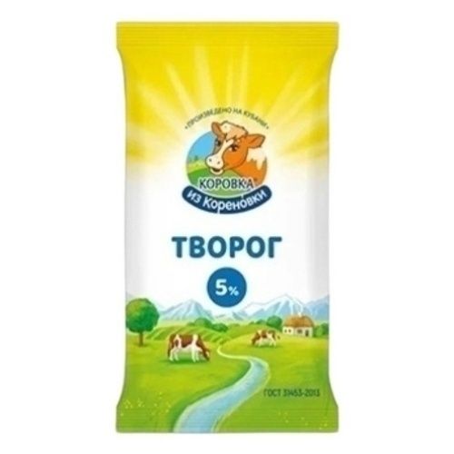 Творог Коровка из Кореновки 5% 180 г бзмж