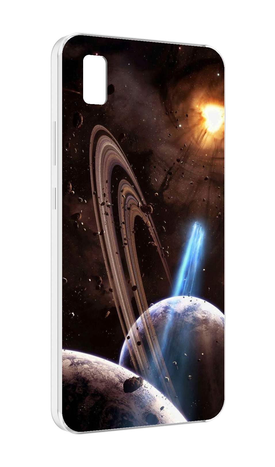 

Чехол MyPads сатурн в космосе для ZTE BLADE L210, Прозрачный, Tocco