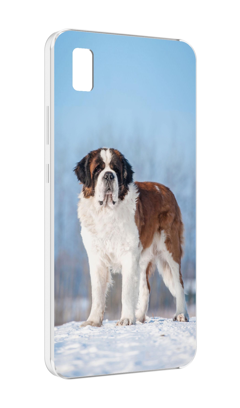 

Чехол MyPads сенбернар для ZTE BLADE L210, Прозрачный, Tocco
