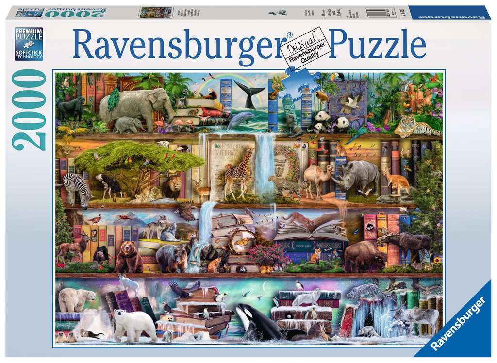 

Пазл Ravensburger 2000 Великая дикая природа, арт 16652