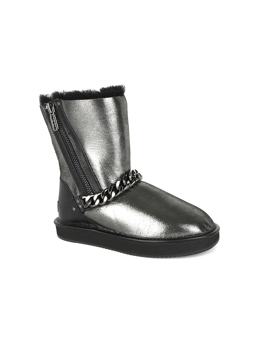 

Угги женские Abricot Belfort серебристые 41 RU, Belfort